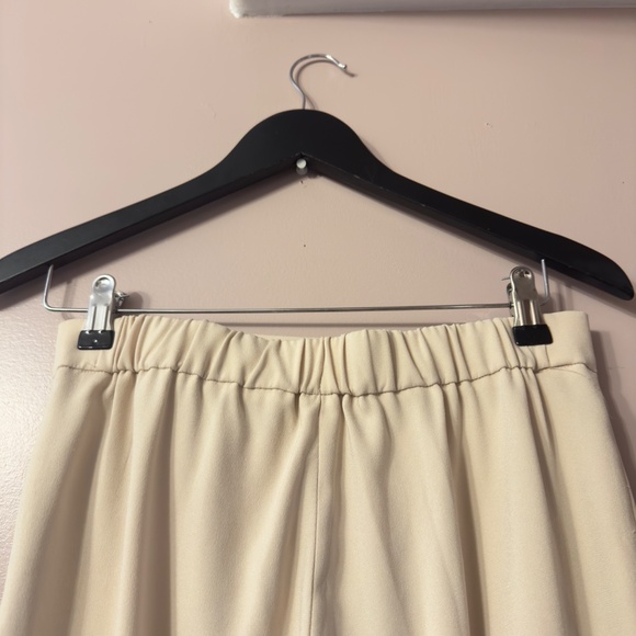 Aritzia Babaton Atelier Trouser Cream Women Size 4 - Picture 7 of 10